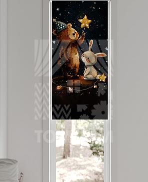 Рулонная штора «Анзара - 442 - ширина 47 см»