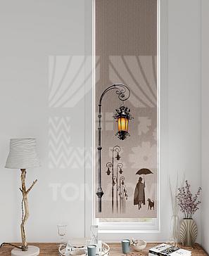 Рулонная штора «Ланетрикс - 302 - ширина 52 см» | фото 3