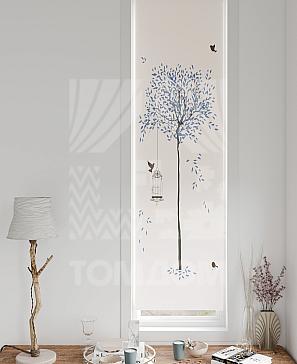 Рулонная штора «Ланетрикс - 306 - ширина 52 см» | фото 3