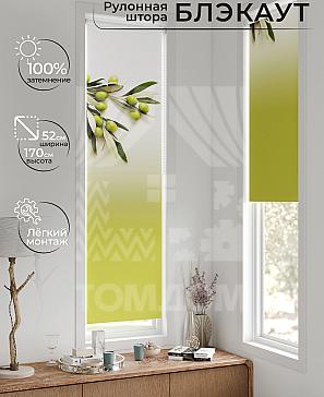 Рулонная штора «Ланетрикс - 307 - ширина 52 см» | фото