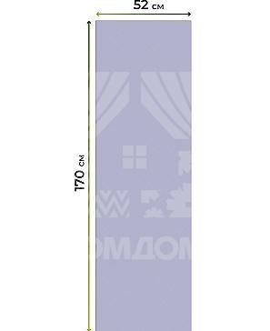 Рулонная штора «Ланетрикс - 327 - ширина 52 см»