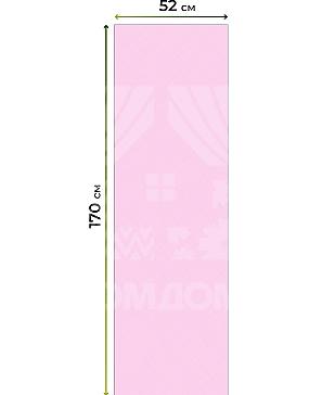 Рулонная штора «Ланетрикс - 328 - ширина 52 см»