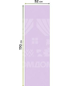 Рулонная штора «Ланетрикс - 329 - ширина 52 см»