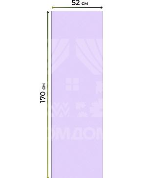 Рулонная штора «Ланетрикс - 330 - ширина 52 см»