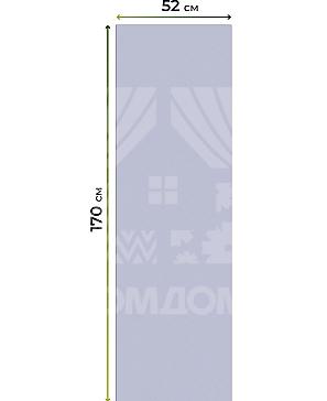 Рулонная штора «Ланетрикс - 335 - ширина 52 см»