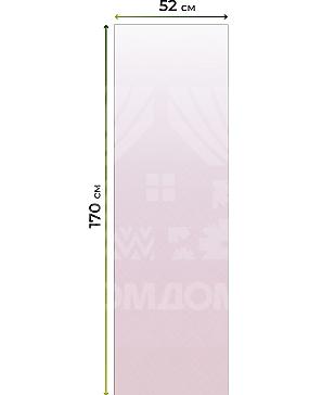 Рулонная штора «Ланетрикс - 340 - ширина 52 см»