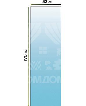 Рулонная штора «Ланетрикс - 357 - ширина 52 см»