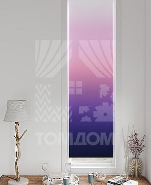 Рулонная штора «Ланетрикс - 369 - ширина 52 см» | фото 3