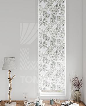 Рулонная штора «Ланетрикс - 377 - ширина 52 см» | фото 3