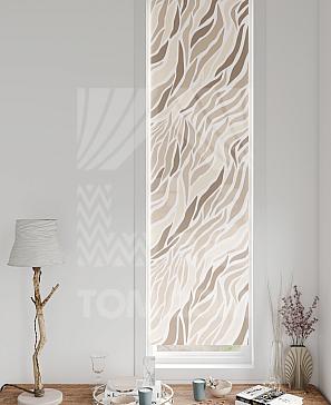 Рулонная штора «Ланетрикс - 385 - ширина 52 см» | фото 3