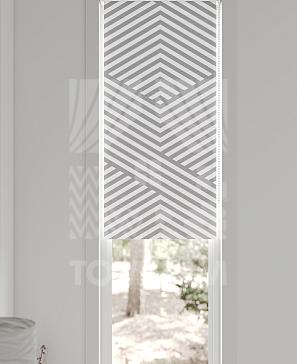 Рулонная штора «Ланетрикс - 395 - ширина 52 см»