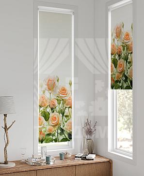 Рулонная штора «Ланетрикс - 421 - ширина 52 см» | фото 2