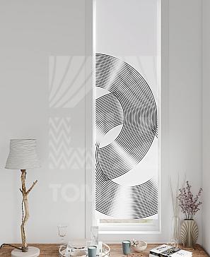 Рулонная штора «Ланетрикс - 427 - ширина 52 см» | фото 3