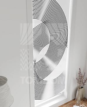 Рулонная штора «Ланетрикс - 427 - ширина 52 см»