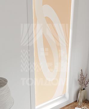 Рулонная штора «Ланетрикс - 428 - ширина 52 см»