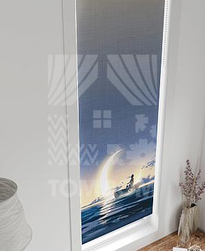 Рулонная штора «Ланетрикс - 433 - ширина 52 см»