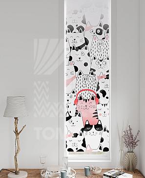 Рулонная штора «Ланетрикс - 437 - ширина 52 см» | фото 3