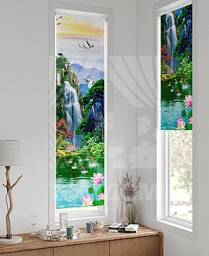 Рулонная штора «Ланетрикс - 440 - ширина 52 см» | фото 2