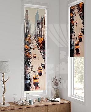 Рулонная штора «Ланетрикс - 441 - ширина 52 см» | фото 2