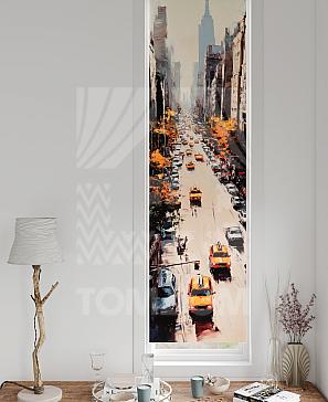 Рулонная штора «Ланетрикс - 441 - ширина 52 см» | фото 3