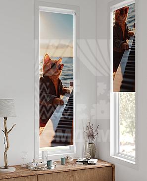 Рулонная штора «Ланетрикс - 443 - ширина 52 см» | фото 2