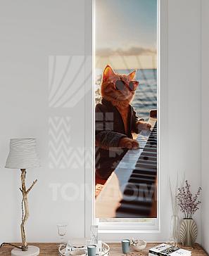 Рулонная штора «Ланетрикс - 443 - ширина 52 см» | фото 3