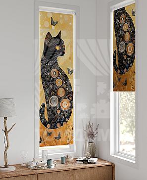 Рулонная штора «Ланетрикс - 444 - ширина 52 см» | фото 2