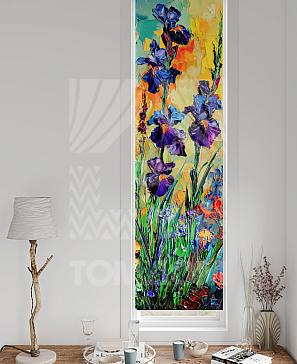 Рулонная штора «Ланетрикс - 446 - ширина 52 см» | фото 3