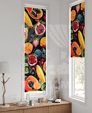 Рулонная штора «Ланетрикс - 448 - ширина 52 см» | фото 2