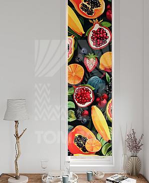 Рулонная штора «Ланетрикс - 448 - ширина 52 см» | фото 3