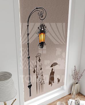 Рулонная штора «Лирстик - 302 - ширина 57 см»