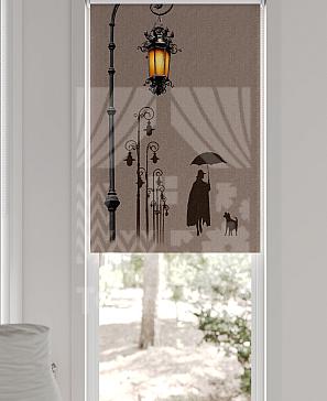 Рулонная штора «Лирстик - 302 - ширина 57 см»