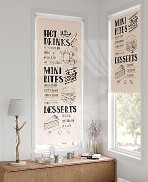 Рулонная штора «Лирстик - 305 - ширина 57 см» | фото 2