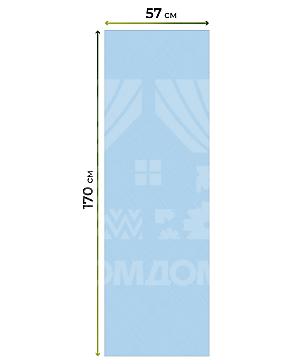 Рулонная штора «Лирстик - 326 - ширина 57 см»