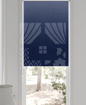 Рулонная штора «Лирстик - 351 - ширина 57 см»