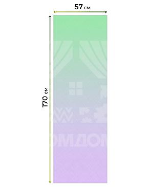 Рулонная штора «Лирстик - 371 - ширина 57 см»