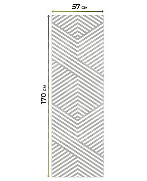 Рулонная штора «Лирстик - 395 - ширина 57 см»