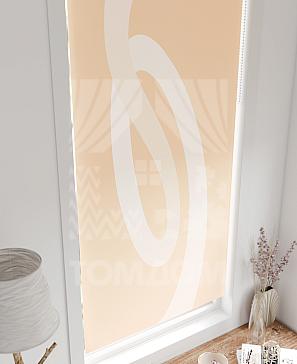 Рулонная штора «Лирстик - 428 - ширина 57 см»