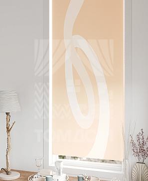 Рулонная штора «Лирстик - 428 - ширина 57 см»