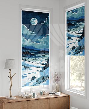 Рулонная штора «Лирстик - 436 - ширина 57 см» | фото 2