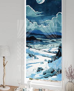 Рулонная штора «Лирстик - 436 - ширина 57 см»