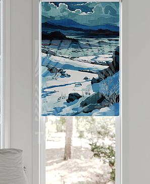 Рулонная штора «Лирстик - 436 - ширина 57 см»