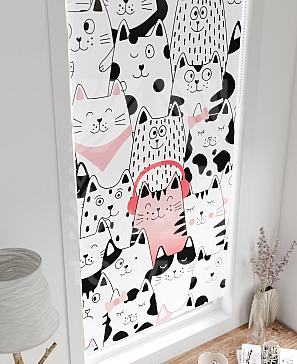 Рулонная штора «Лирстик - 437 - ширина 57 см»