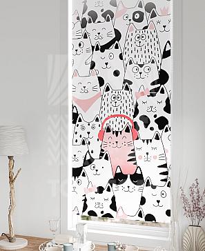 Рулонная штора «Лирстик - 437 - ширина 57 см»