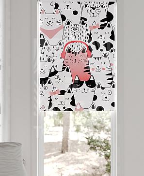 Рулонная штора «Лирстик - 437 - ширина 57 см»