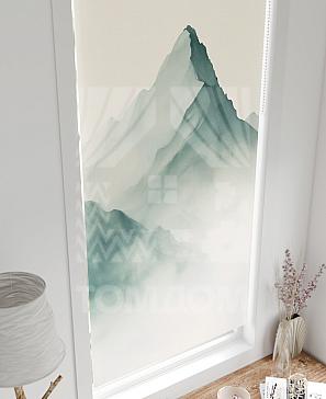 Рулонная штора «Лирстик - 445 - ширина 57 см»