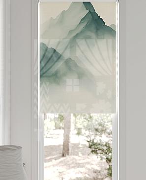 Рулонная штора «Лирстик - 445 - ширина 57 см»