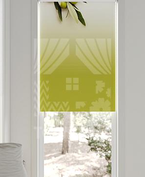 Рулонная штора «Лертонт - 307 - ширина 62 см»