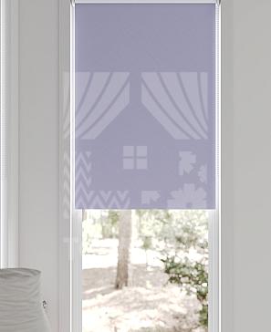 Рулонная штора «Лертонт - 327 - ширина 62 см»