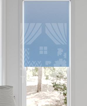 Рулонная штора «Лертонт - 344 - ширина 62 см»